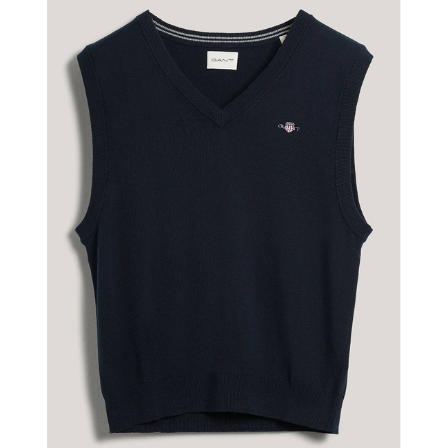 Product GANT ΠΟΥΛΟΒΕΡ ΧΜ CLASSIC COTTON VEST base image