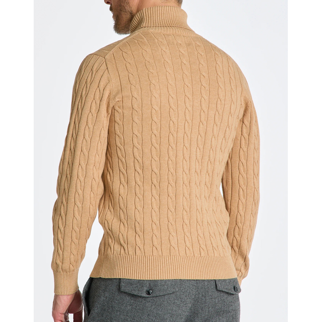 Product GANT ΠΟΥΛΟΒΕΡ ΜΜ COTTON CABLE TURTLE NECK base image