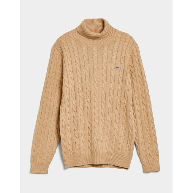 Product GANT ΠΟΥΛΟΒΕΡ ΜΜ COTTON CABLE TURTLE NECK base image
