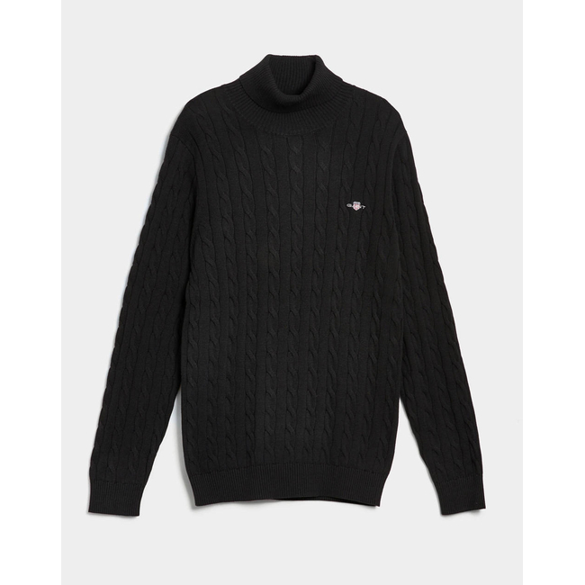 Product GANT ΠΟΥΛΟΒΕΡ ΜΜ COTTON CABLE TURTLE NECK base image