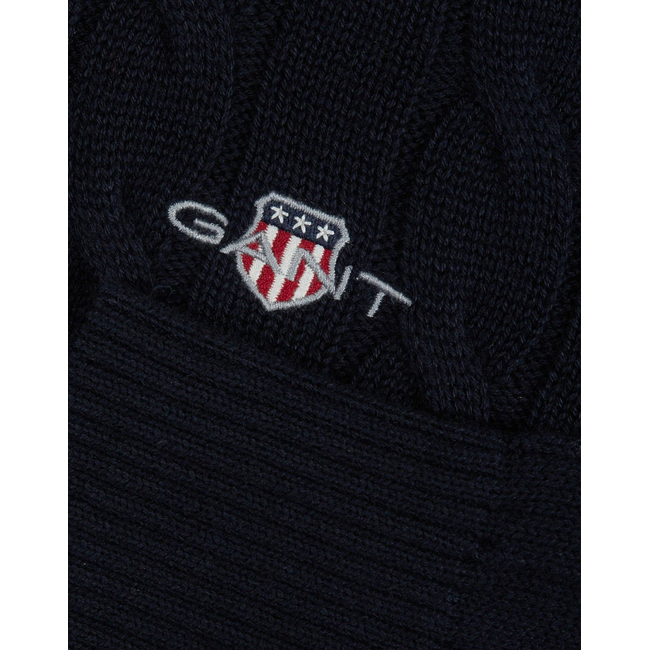 Product GANT ΠΟΥΛΟΒΕΡ ΜΜ COTTON CABLE TURTLE NECK base image