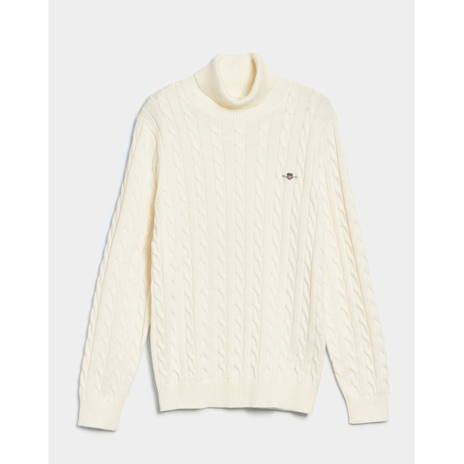 Product GANT ΠΟΥΛΟΒΕΡ ΜΜ COTTON CABLE TURTLE NECK base image