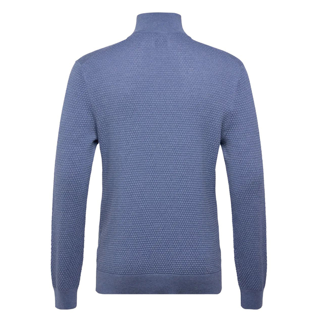 Product GANT ΠΟΥΛΟΒΕΡ ΜΜ TEXTURED COTTON MERINO HALF ZIP base image