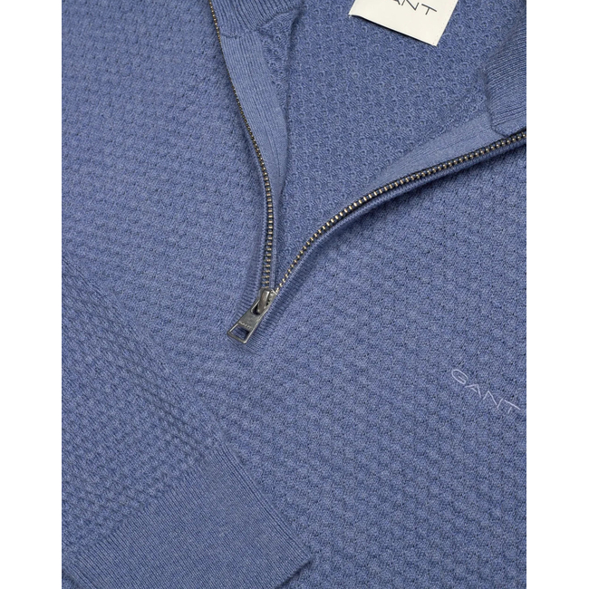 Product GANT ΠΟΥΛΟΒΕΡ ΜΜ TEXTURED COTTON MERINO HALF ZIP base image