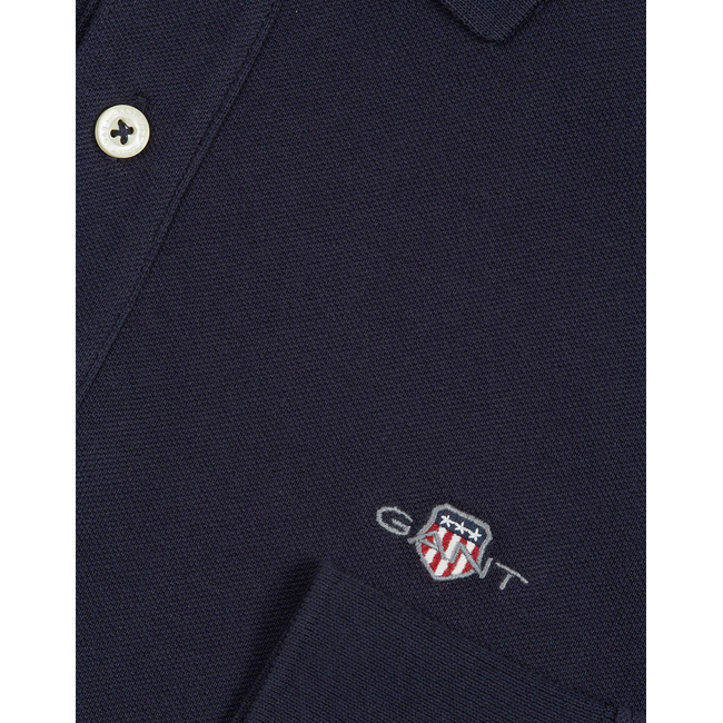 Product GANT ΜΠΛΟΥΖΑ ΜΜ REG SHIELD LS PIQUE RUGGER base image