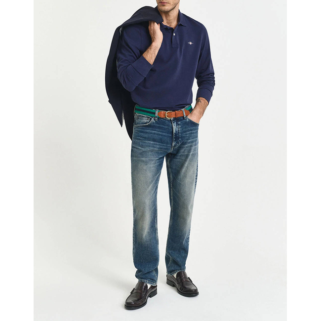 Product GANT ΜΠΛΟΥΖΑ ΜΜ REG SHIELD LS PIQUE RUGGER base image