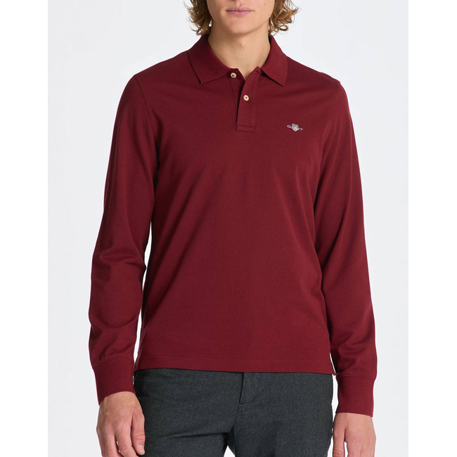 Product GANT ΜΠΛΟΥΖΑ ΜΜ REG SHIELD LS PIQUE RUGGER base image