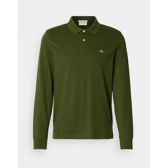 Product GANT ΜΠΛΟΥΖΑ ΜΜ REG SHIELD LS PIQUE RUGGER base image