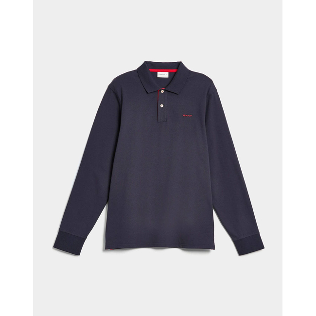 Product GANT ΜΠΛΟΥΖΑ ΜΜ REG CONTRAST PIQUE LS POLO base image