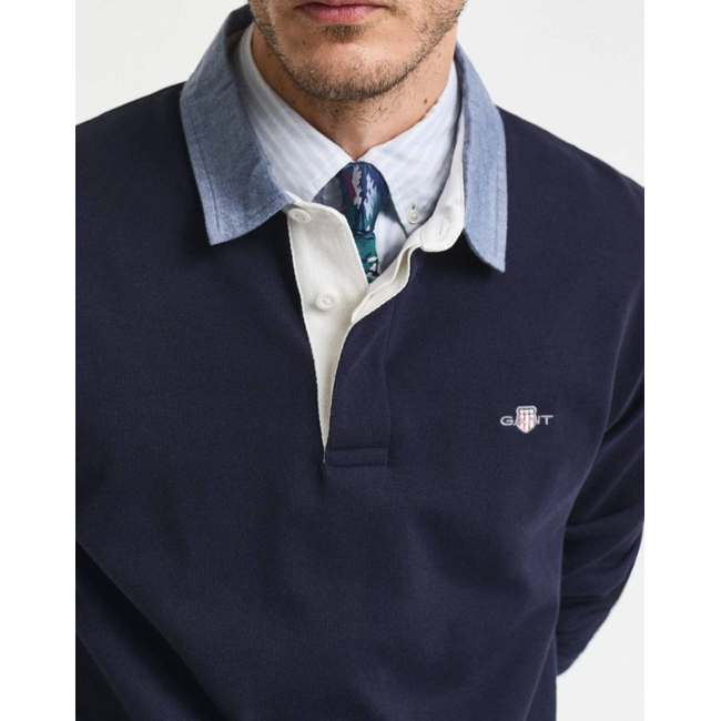 Product GANT ΜΠΛΟΥΖΑ ΜΜ REG CHAMBRAY HEAVY RUGGER base image