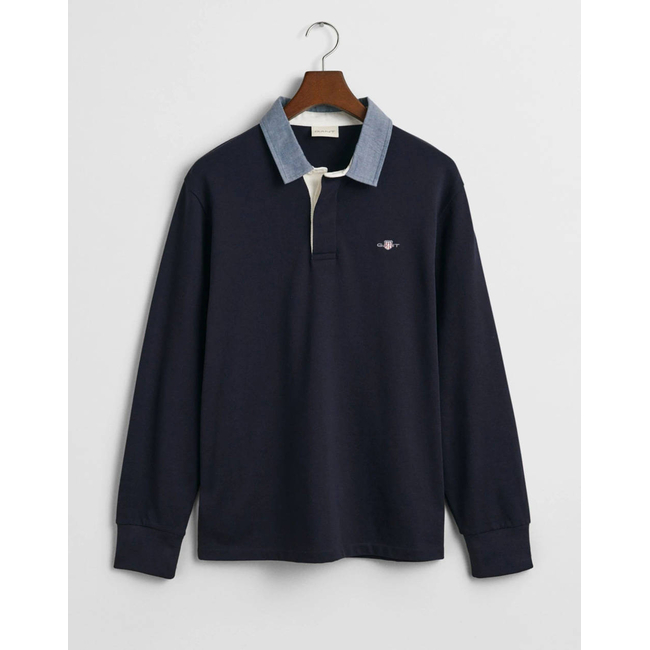 Product GANT ΜΠΛΟΥΖΑ ΜΜ REG CHAMBRAY HEAVY RUGGER base image