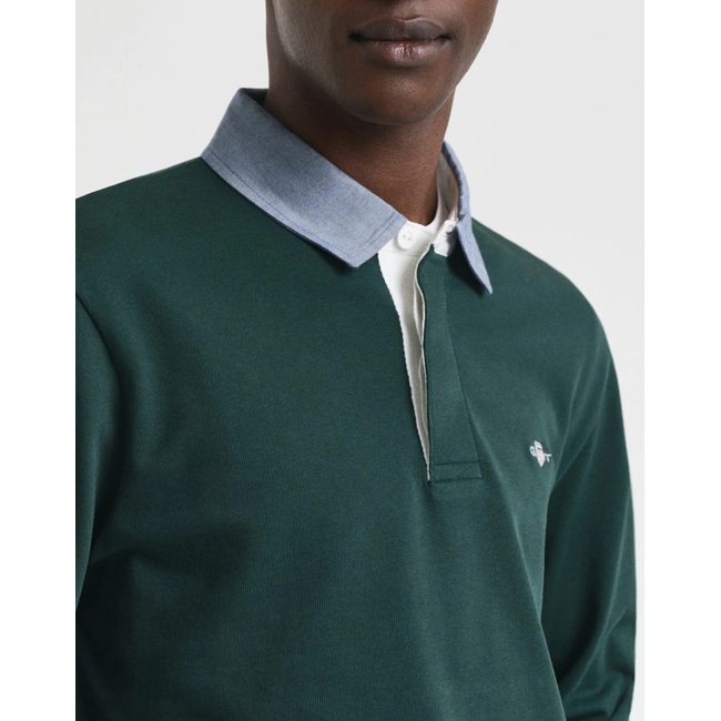 Product GANT ΜΠΛΟΥΖΑ ΜΜ REG CHAMBRAY HEAVY RUGGER base image