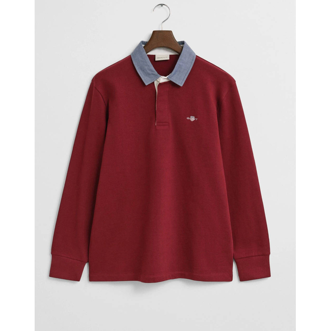 Product GANT ΜΠΛΟΥΖΑ ΜΜ REG CHAMBRAY HEAVY RUGGER base image