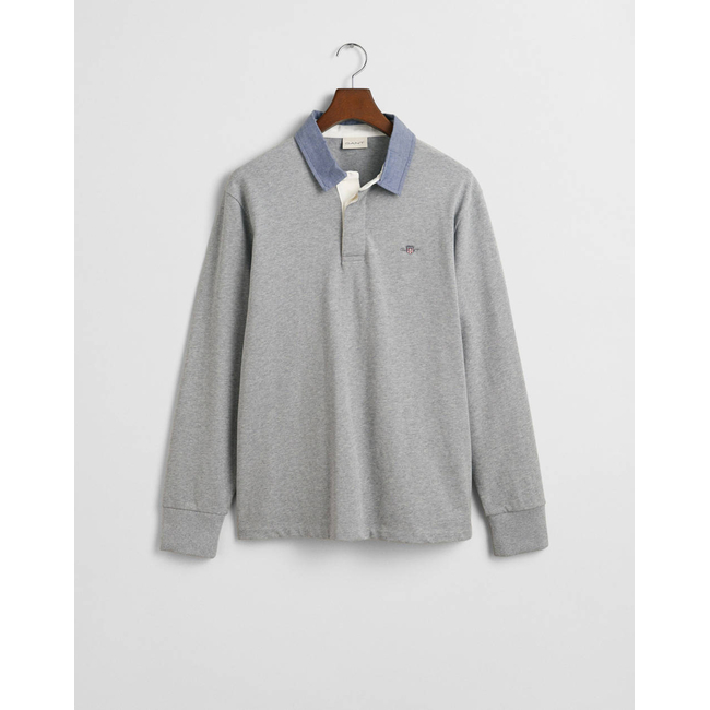 Product GANT ΜΠΛΟΥΖΑ ΜΜ REG CHAMBRAY HEAVY RUGGER base image