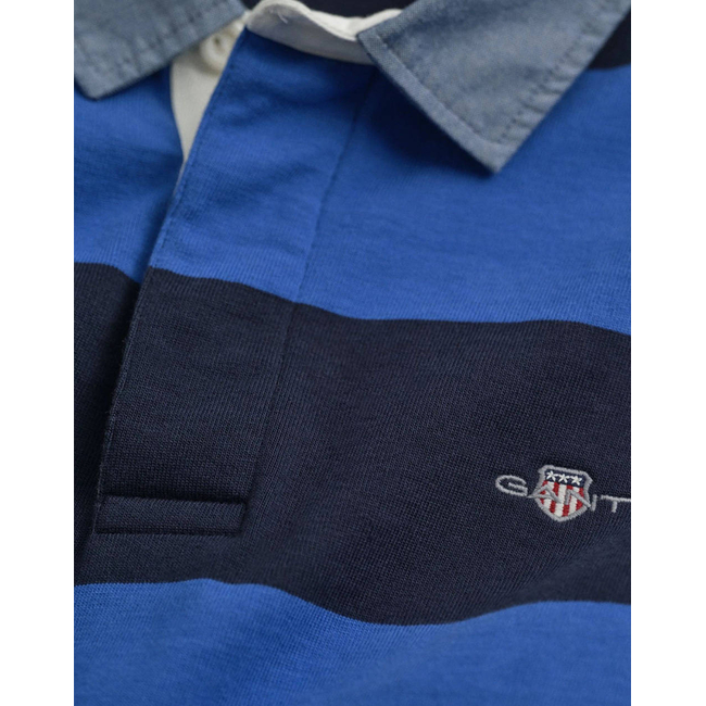 Product GANT LS REG CHAMBRAY STRIPE HEAVY RUGGER SHIRT base image