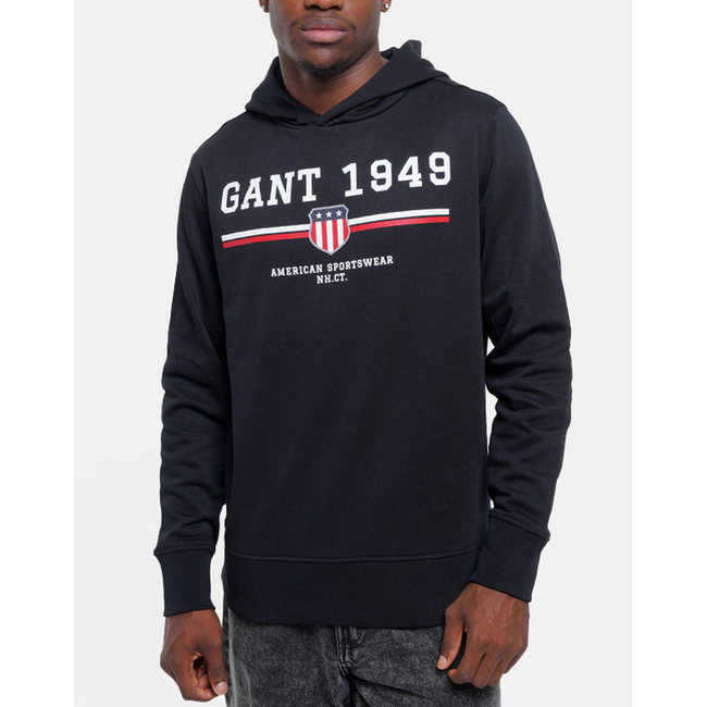 Product GANT LS GRAPHIC HOODIE base image