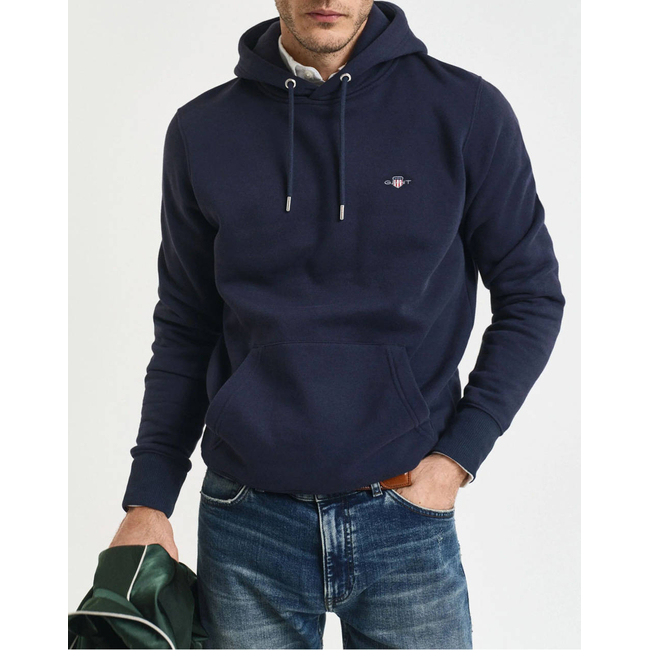 Product GANT LS REG SHIELD HOODIE base image