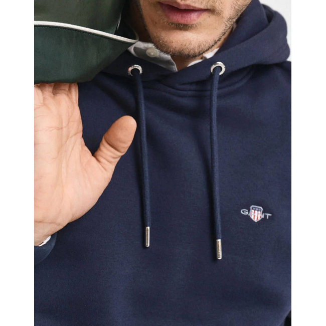 Product GANT LS REG SHIELD HOODIE base image
