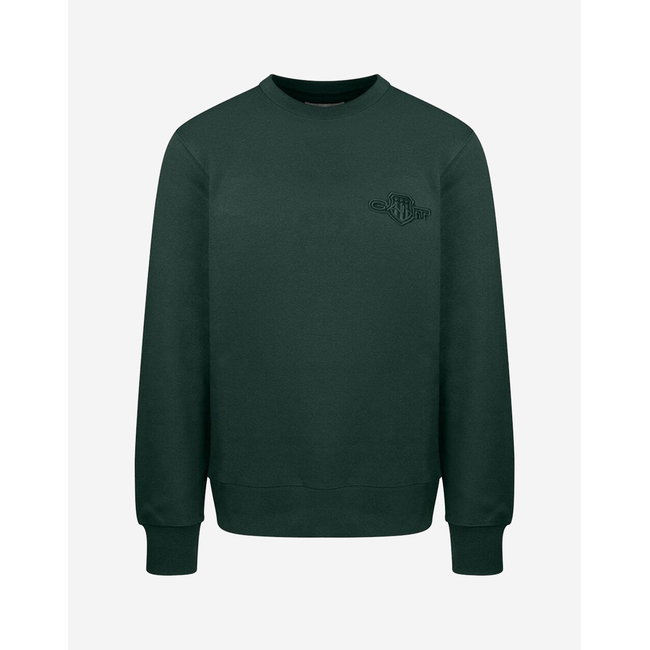 Product GANT LS REG TONAL SHIELD C-NECK SWEATSHIRT base image