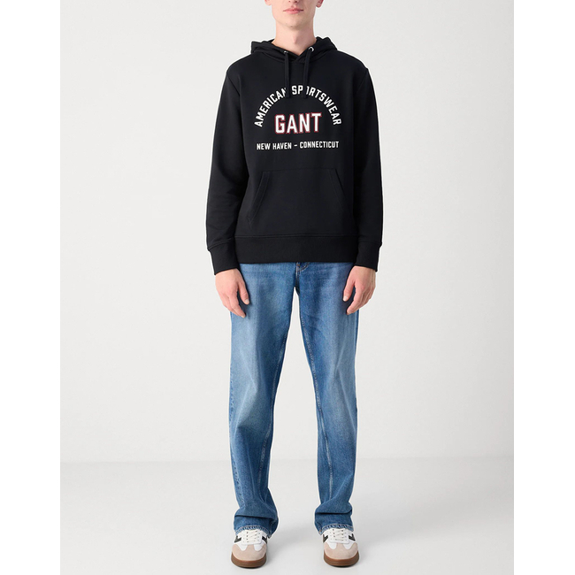 Product GANT LS PRINTED GRAPHIC HOODIE base image