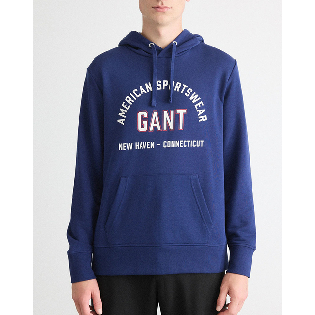 Product GANT LS PRINTED GRAPHIC HOODIE base image