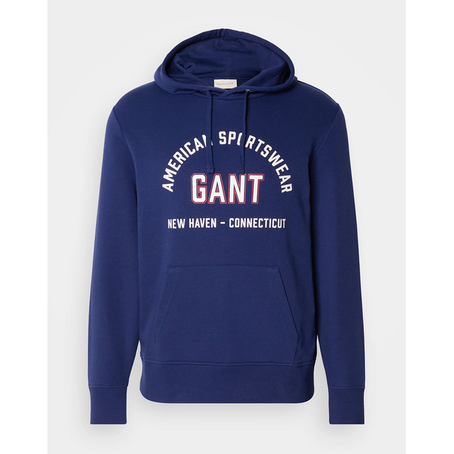 Product GANT LS PRINTED GRAPHIC HOODIE base image
