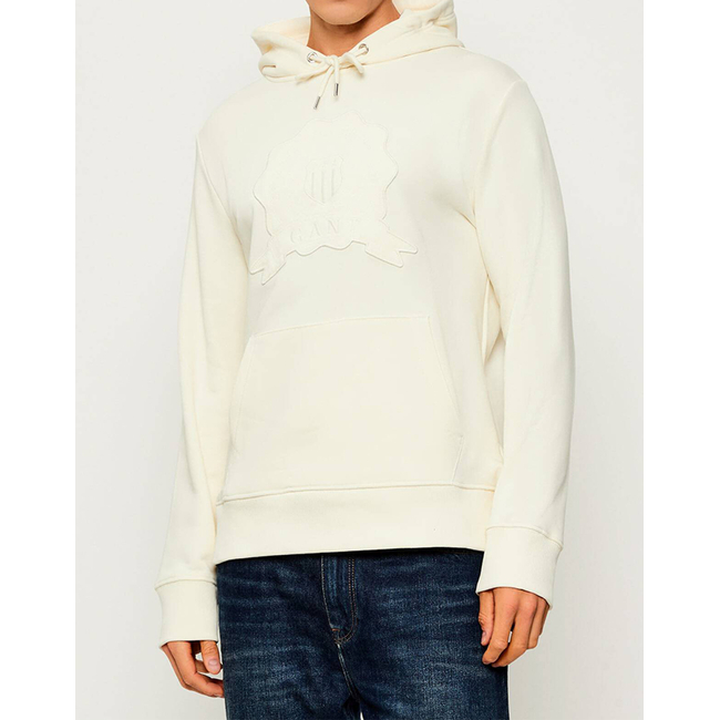 Product GANT LS EMBROIDERED BADGE HOODIE base image