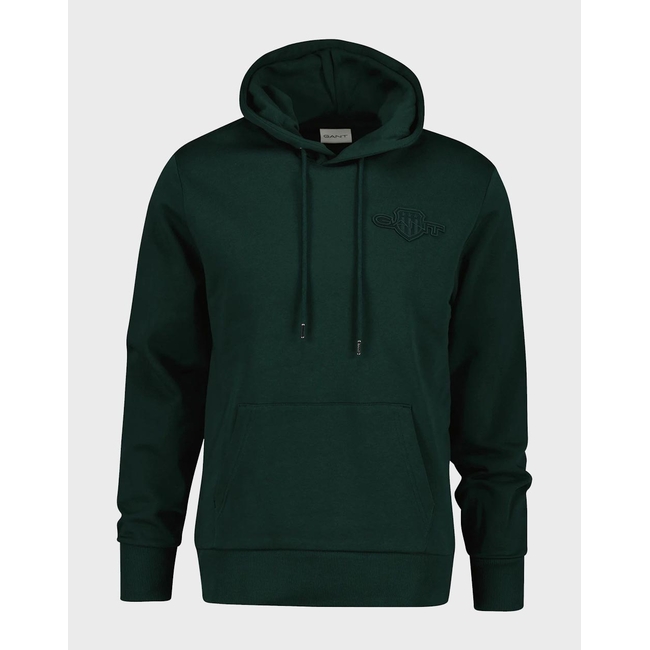 Product GANT LS REG TONAL SHIELD HOODIE base image