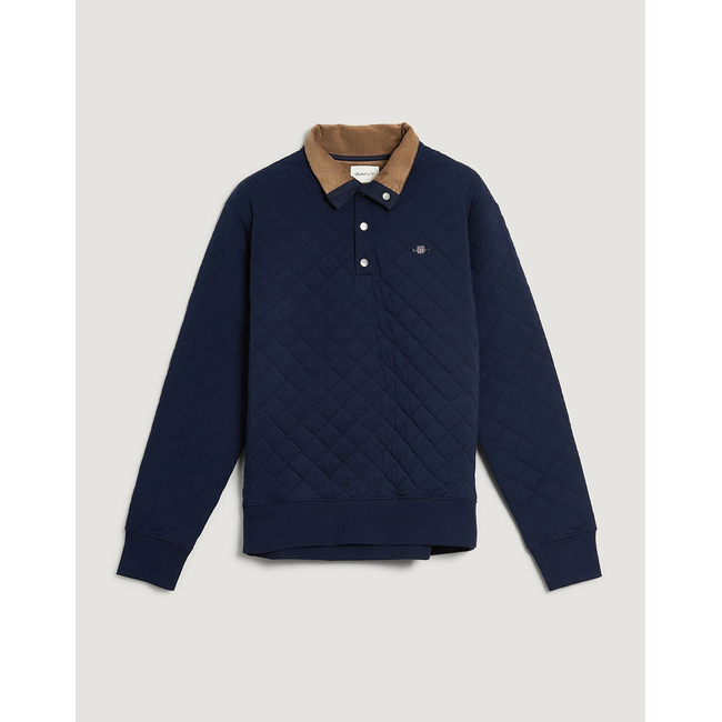 Product GANT LS QUILTED SWEAT CORD COLLAR SWEATSHIRT base image