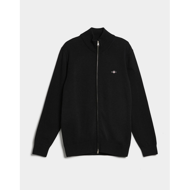 Product GANT ΖΑΚΕΤΑ ΠΛΕΚΤΗ CASUAL COTTON ZIP CARDIGAN base image