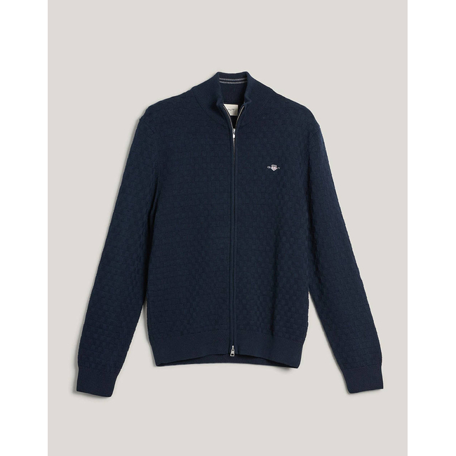 Product GANT ΖΑΚΕΤΑ ΠΛΕΚΤΗ MICRO TEXTURE FZ base image
