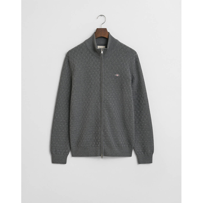 Product GANT ΖΑΚΕΤΑ ΠΛΕΚΤΗ MICRO TEXTURE FZ base image
