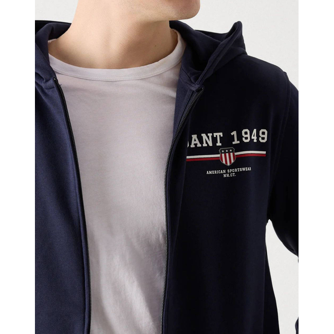 Product GANT ΖΑΚΕΤΑ ΦΟΥΤΕΡ GRAPHIC FULL ZIP HOODIE base image