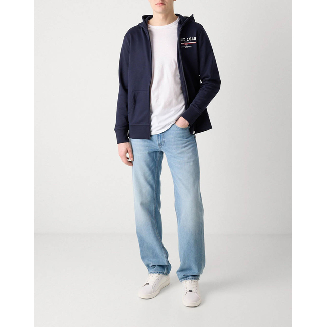 Product GANT ΖΑΚΕΤΑ ΦΟΥΤΕΡ GRAPHIC FULL ZIP HOODIE base image