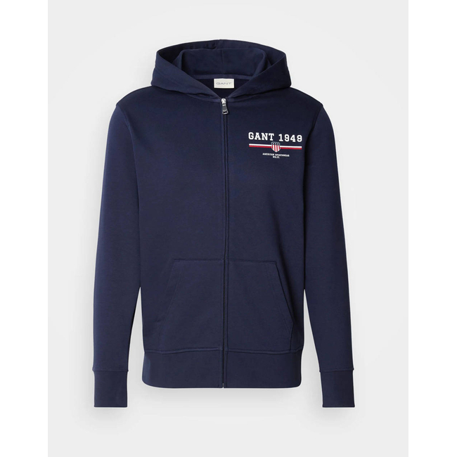 Product GANT ΖΑΚΕΤΑ ΦΟΥΤΕΡ GRAPHIC FULL ZIP HOODIE base image