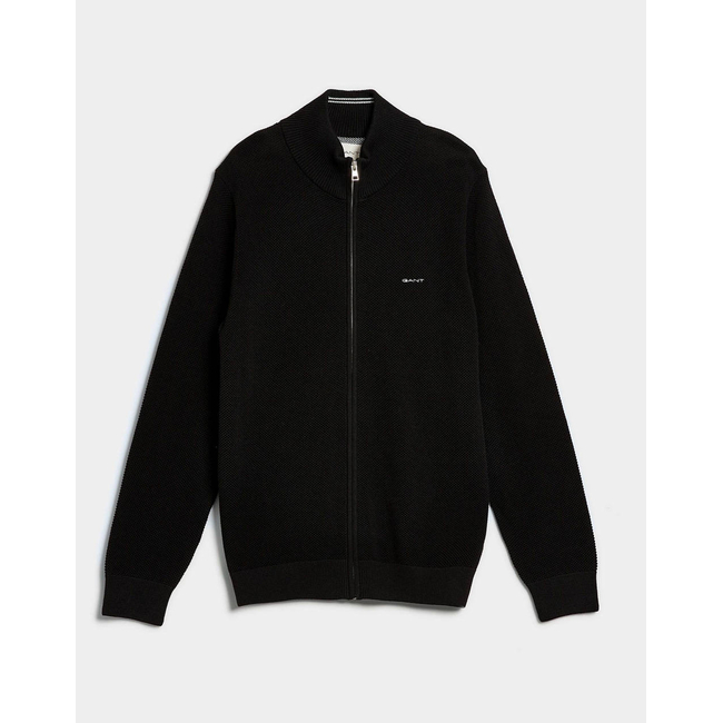 Product GANT ΖΑΚΕΤΑ ΠΛΕΚΤΗ COTTON PIQUE ZIP CARDIGAN base image