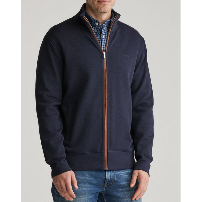 Product GANT ΖΑΚΕΤΑ ΦΟΥΤΕΡ SACKER RIB FULL ZIP CARDIGAN base image