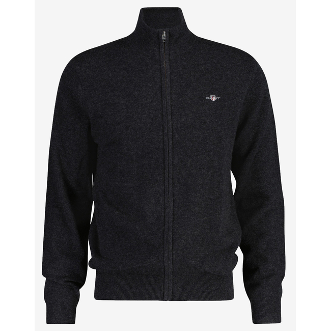 Product GANT ΖΑΚΕΤΑ ΠΛΕΚΤΗ EXTRAFINE LAMBSWOOL ZIP CARDIGAN base image