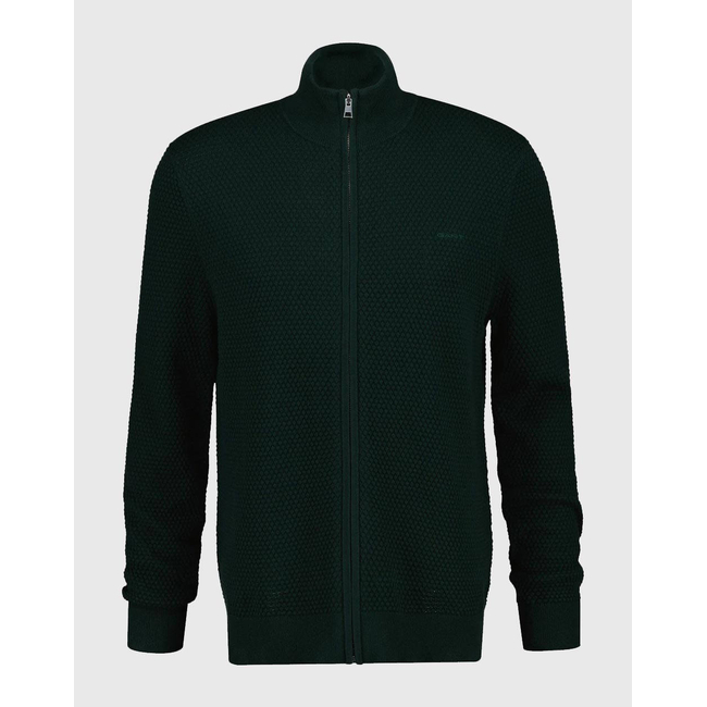 Product GANT ΖΑΚΕΤΑ ΠΛΕΚΤΗ TEXTURED COTTON MERINO CARDIGAN base image