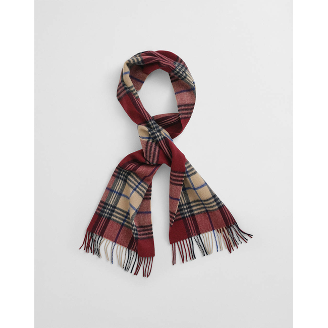 Product GANT WOOL CHECKED SCARF base image