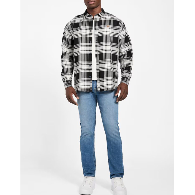 Product GUESS LS FLANNEL CHECK SHIRT ΠΟΥΚΑΜΙΣΟ ΑΝΔΡΙΚΟ base image