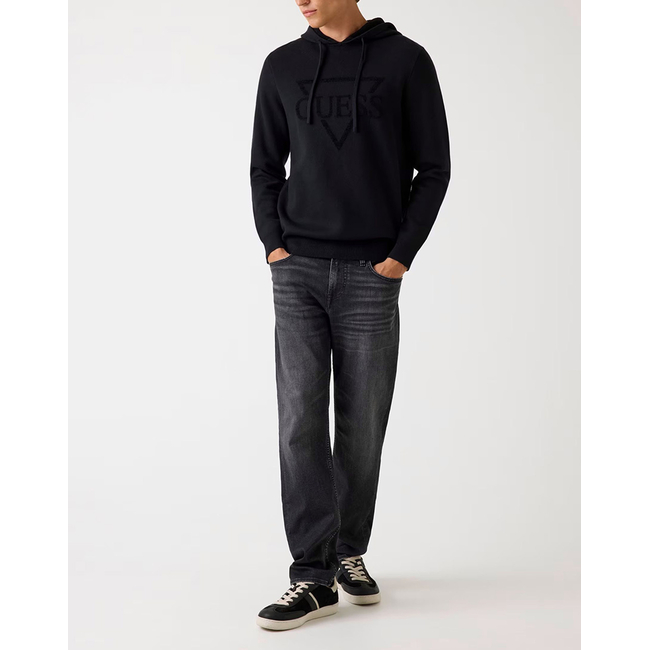 Product GUESS JOBY HOODIE FRENCH TERRY SWTR ΠΛΕΚΤΟ ΑΝΔΡΙΚΟ base image