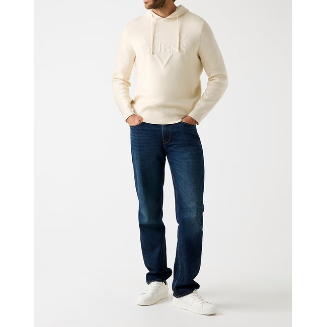 Product GUESS JOBY HOODIE FRENCH TERRY SWTR ΠΛΕΚΤΟ ΑΝΔΡΙΚΟ base image