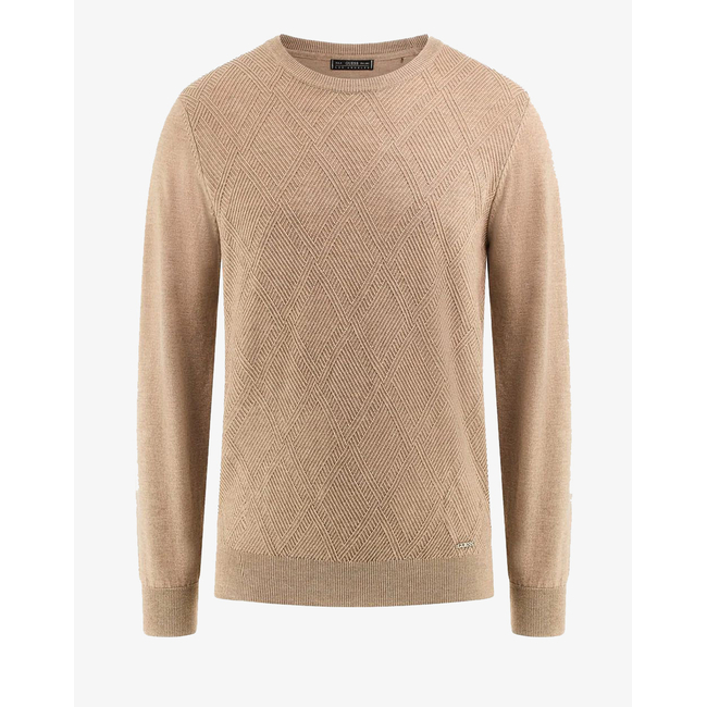 Product GUESS JAMAAR CN STITCHED SWTR ΠΛΕΚΤΟ ΑΝΔΡΙΚΟ base image