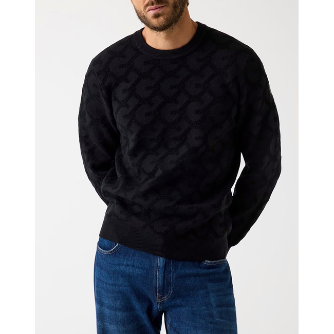 Product GUESS JOHN CN G CHAIN AO STITCH SWTR ΠΛΕΚΤΟ ΑΝΔΡΙΚΟ base image