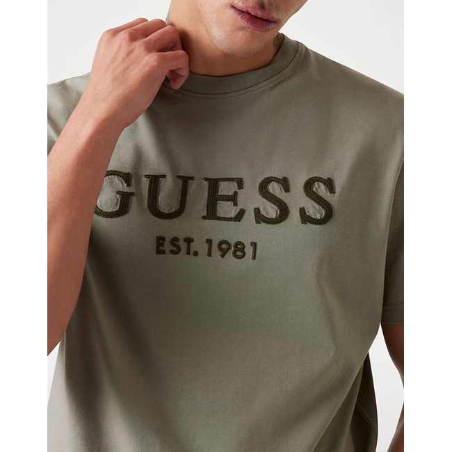 Product GUESS SS CN GUESS BOX LOGO TEE MEN'S T-SHIRT base image