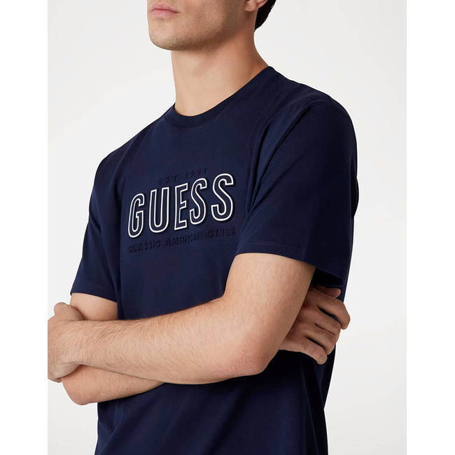 Product GUESS SS BSC GUESS EMBOSSED LOGO TEE MEN'S T-SHIRT base image