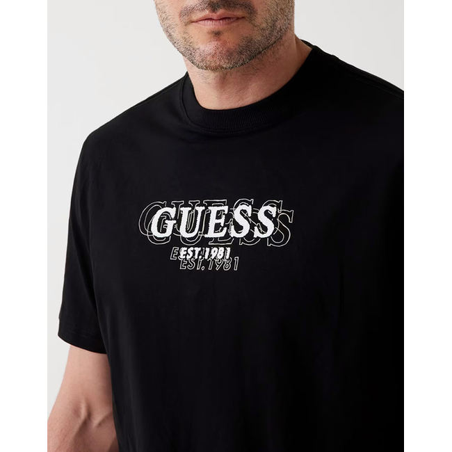 Product GUESS CN SS SMALL LOGO TEE ΜΠΛΟΥΖΑ ΑΝΔΡΙΚΟ base image