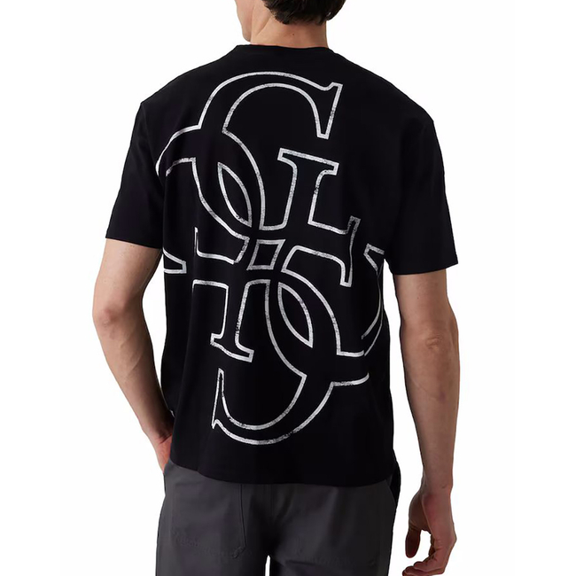 Product GUESS SS BSC DSTRSSD QUATTRO G TEE ΜΠΛΟΥΖΑ ΑΝΔΡΙΚΟ base image