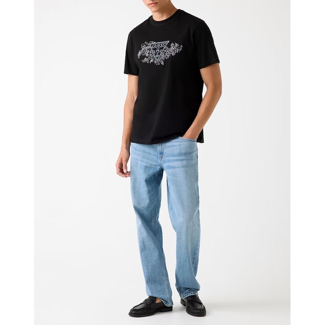 Product GUESS CN SS EMBROIDERY TRIANGLE TEE ΜΠΛΟΥΖΑ ΑΝΔΡΙΚΟ base image